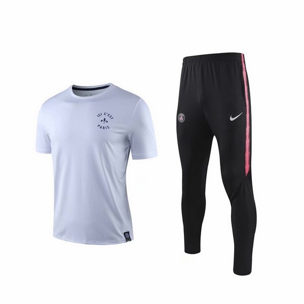 Entrenamiento Paris Saint Germain Conjunto Completo 2019-20 Blanco Negro